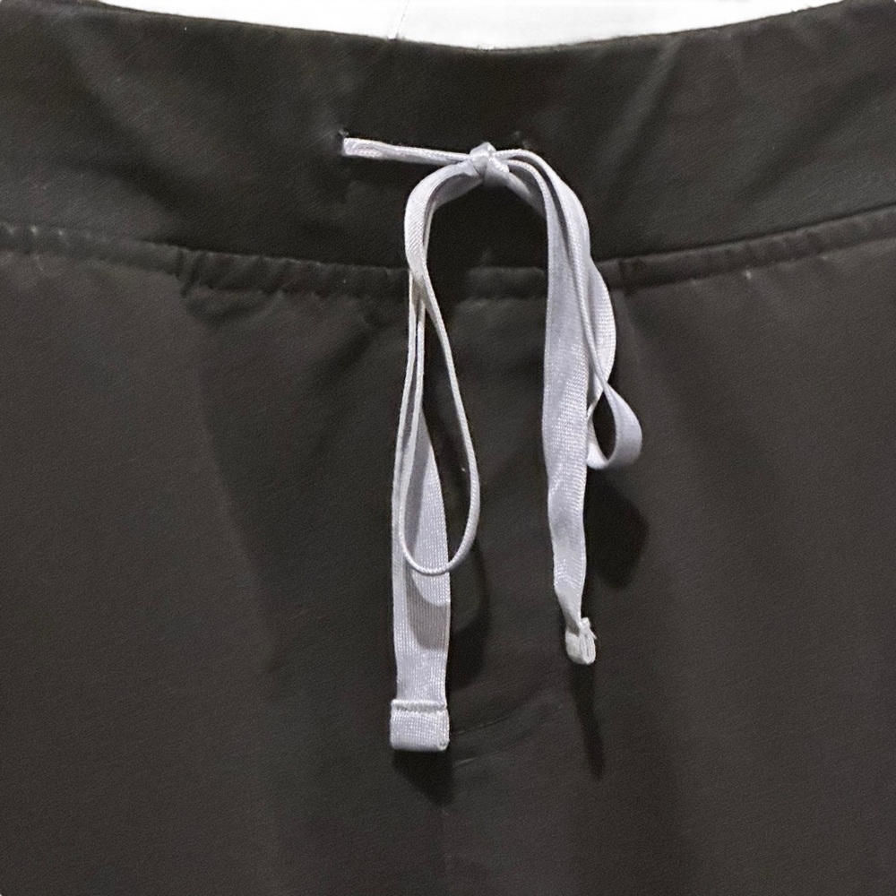 (Sold) Figs ZAMORA Jogger Pants Scrub Women Medium Tall Black Stretch W18SW2005T - Picture 3 of 11